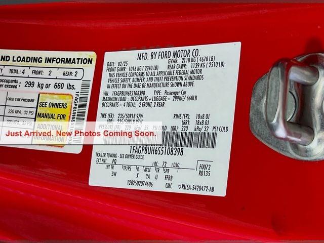 2025 Ford Mustang EcoBoost Premium