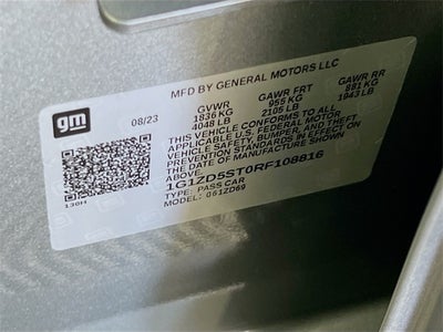 2024 Chevrolet Malibu LT 1LT