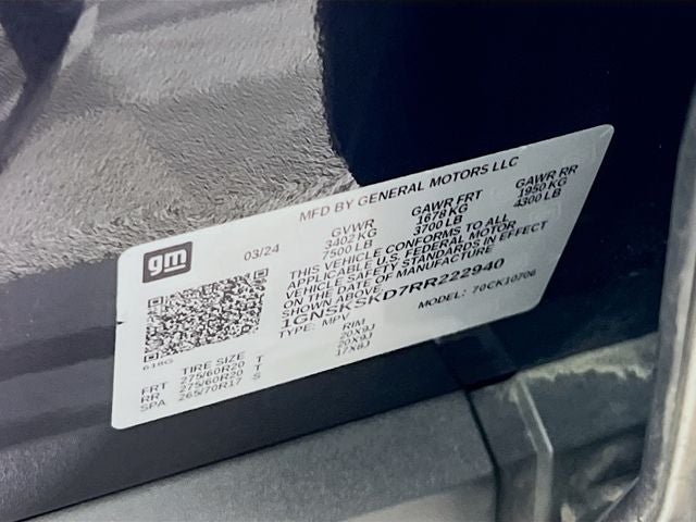 2024 Chevrolet Tahoe Premier