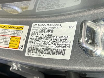 2024 Honda Accord Hybrid EX-L