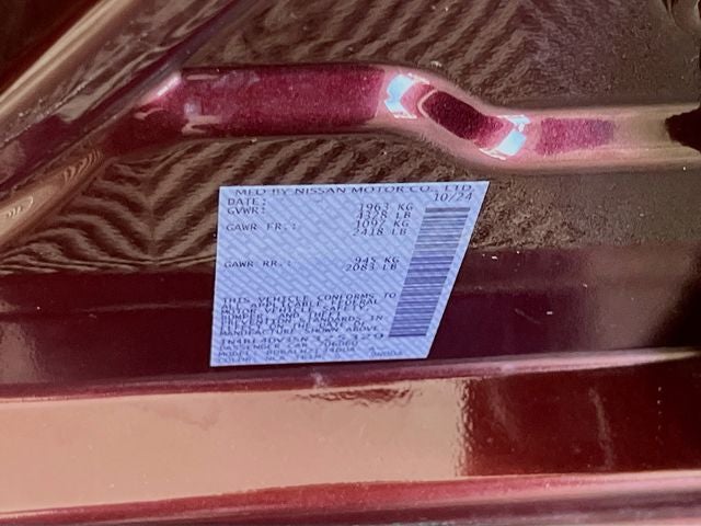 2025 Nissan Altima 2.5 SV