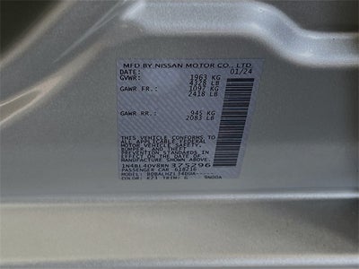 2024 Nissan Altima 2.5 SV