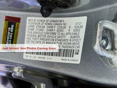 2021 Honda Civic Sport