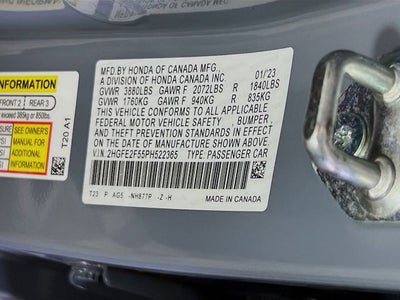 2023 Honda Civic Sport