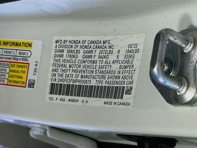 2023 Honda Civic Sport