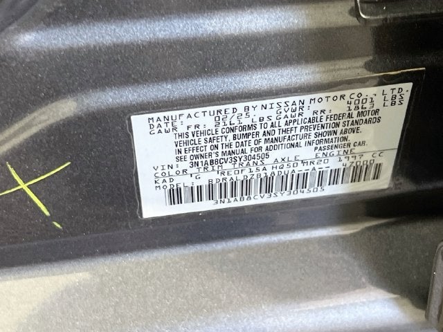 2025 Nissan Sentra SV