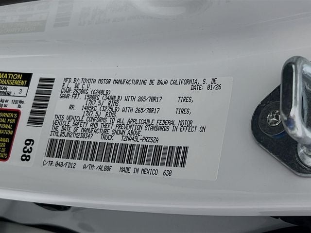 2026 Toyota Tacoma TRD Off-Road