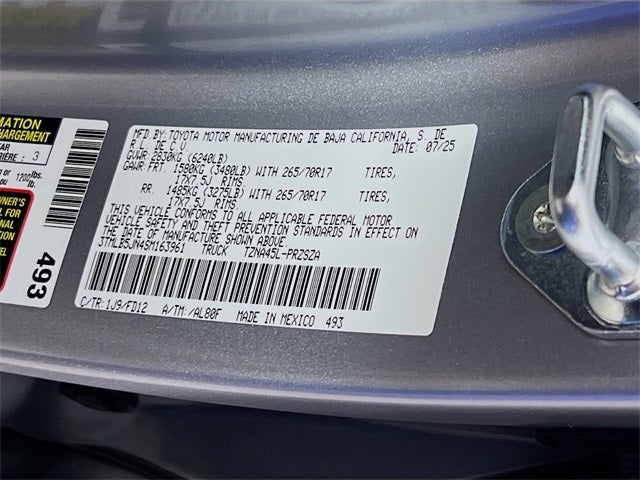 2025 Toyota Tacoma TRD Off-Road