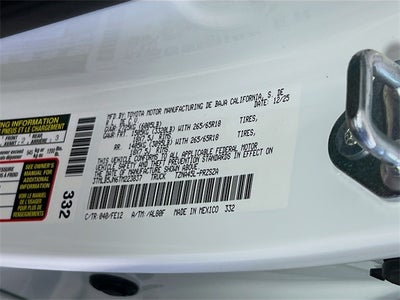 2026 Toyota Tacoma TRD Sport