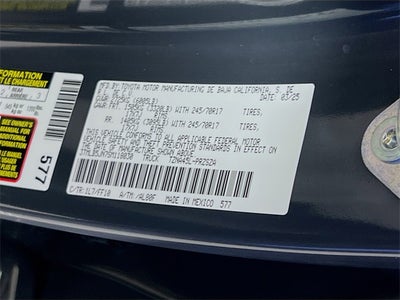 2025 Toyota Tacoma SR5