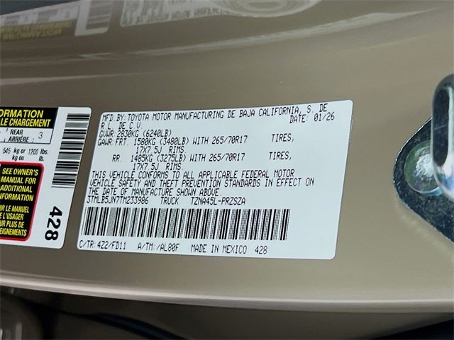 2026 Toyota Tacoma TRD Off-Road