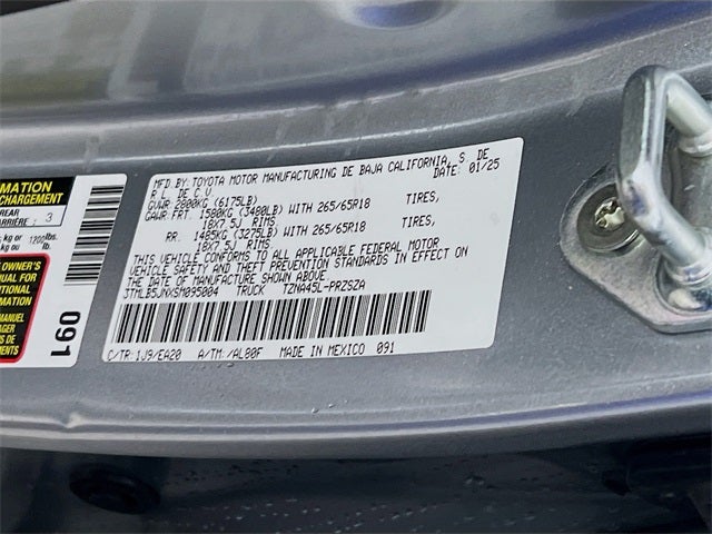 2025 Toyota Tacoma TRD Sport