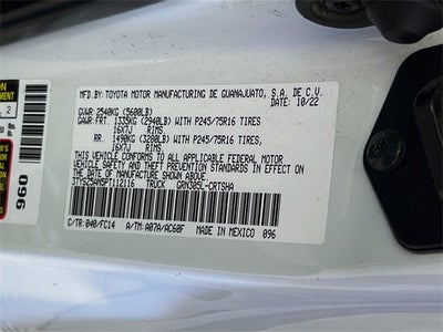 2023 Toyota Tacoma SR5 V6