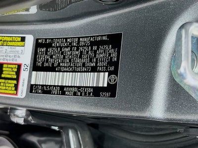 2026 Toyota Camry SE