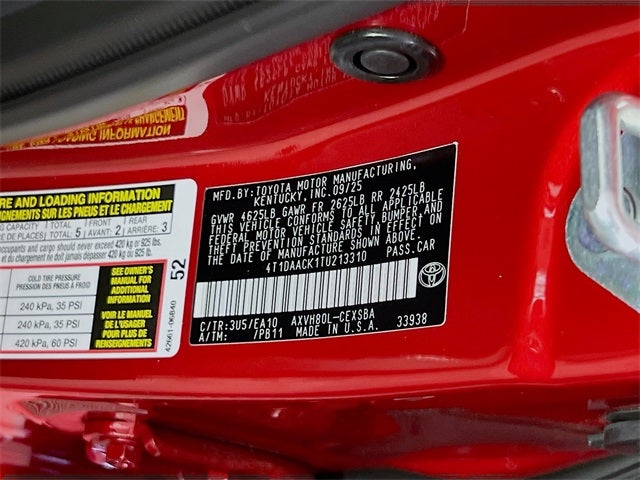 2026 Toyota Camry SE