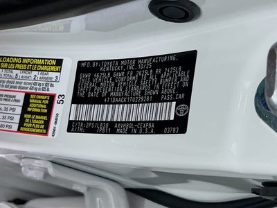 2026 Toyota Camry XSE