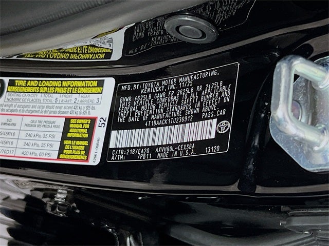 2026 Toyota Camry SE