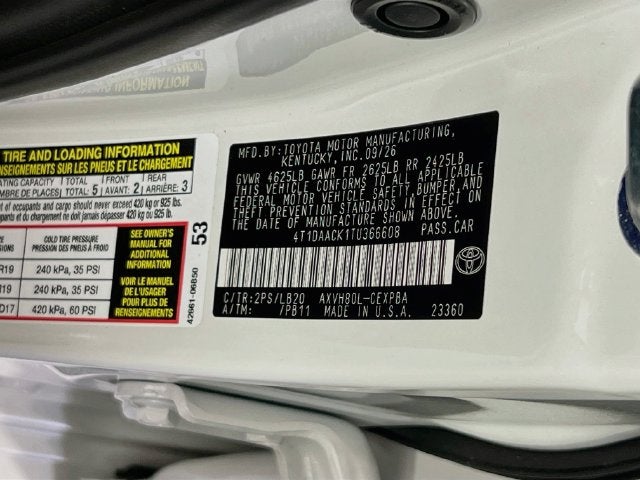 2026 Toyota Camry XSE