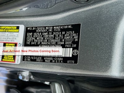 2026 Toyota Camry XLE