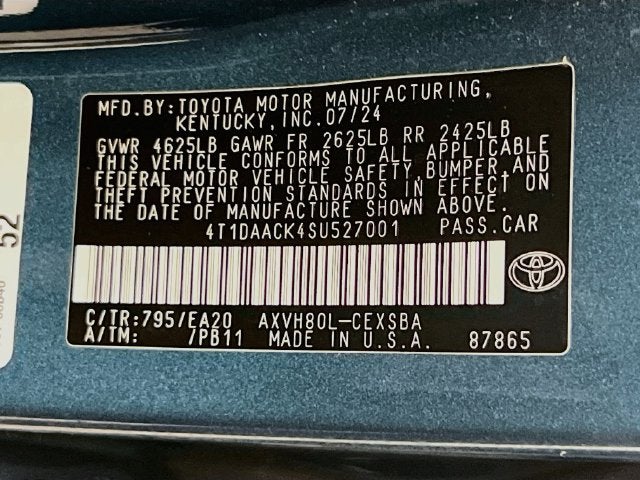 2025 Toyota Camry SE