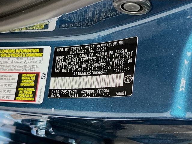 2026 Toyota Camry SE