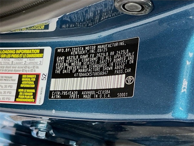 2026 Toyota Camry SE