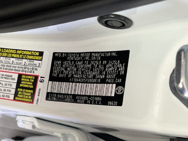 2026 Toyota Camry LE