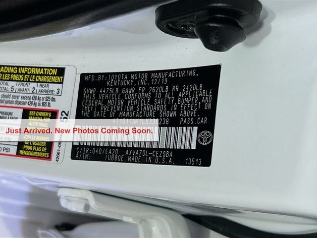 2020 Toyota Camry SE