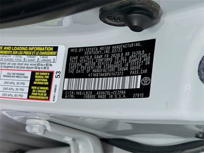 2023 Toyota Camry XSE