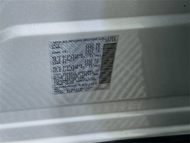 2019 Nissan Pathfinder SV