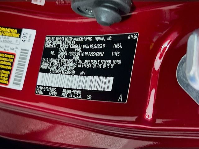 2026 Toyota Sienna XLE 7 Passenger