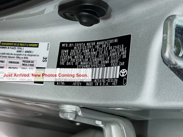 2023 Toyota Corolla LE