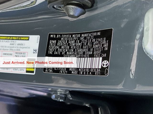 2024 Toyota Corolla LE