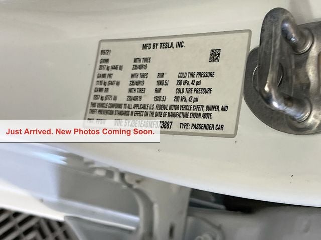 2021 Tesla Model 3 Standard Range Plus