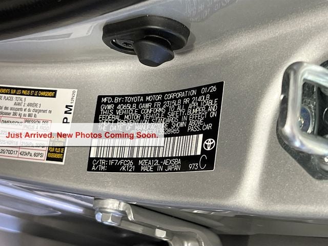 2026 Toyota Corolla SE