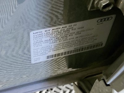 2022 Audi Q3 Premium Plus S Line quattro