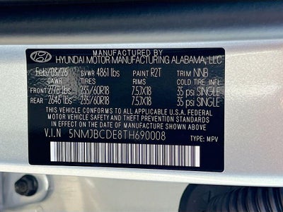 2026 Hyundai TUCSON SEL AWD