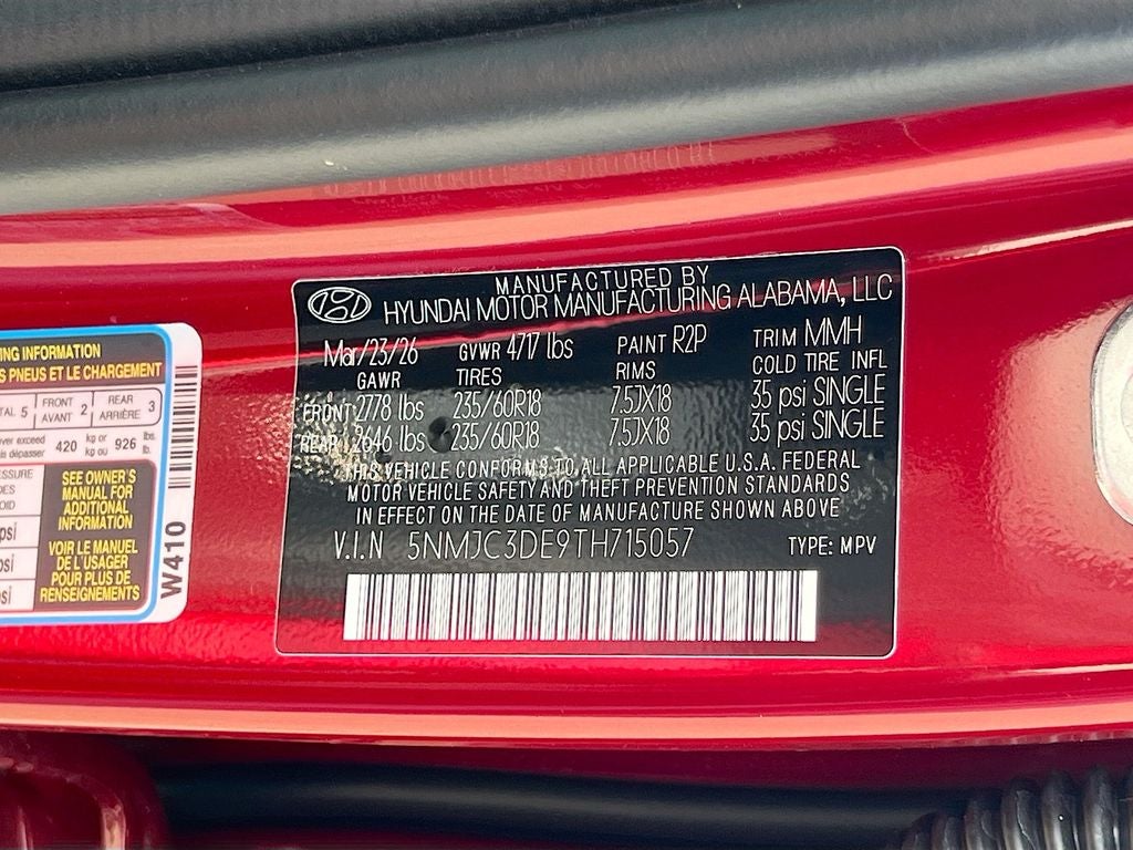 2026 Hyundai TUCSON SEL Premium FWD