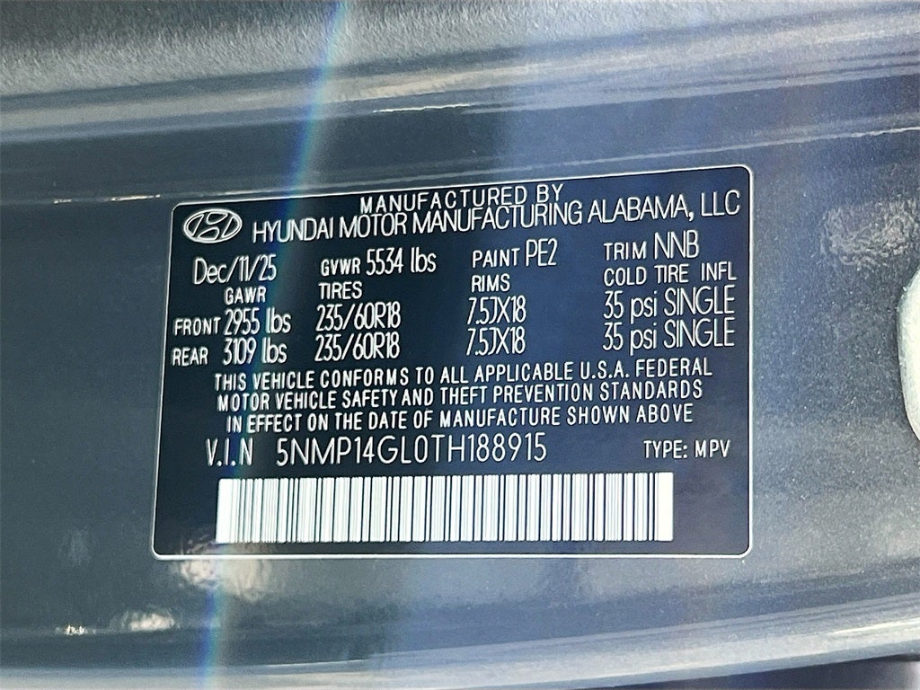 2026 Hyundai SANTA FE SE FWD