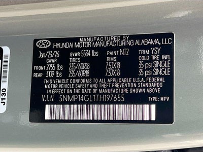 2026 Hyundai SANTA FE SE FWD