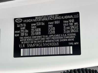 2027 Hyundai SANTA FE SE FWD