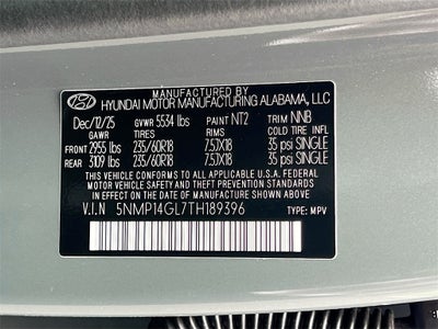 2026 Hyundai SANTA FE SE FWD