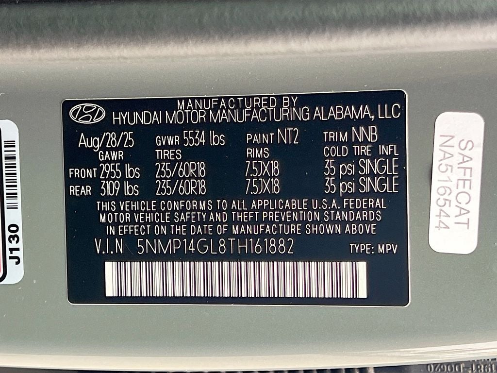 2026 Hyundai SANTA FE SE FWD