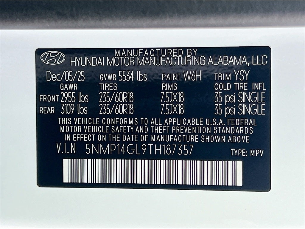 2026 Hyundai SANTA FE SE FWD