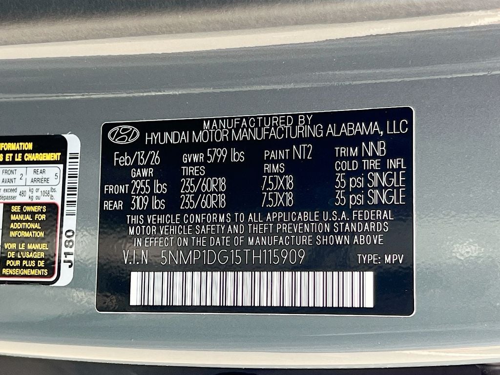 2026 Hyundai SANTA FE HYBRID SE