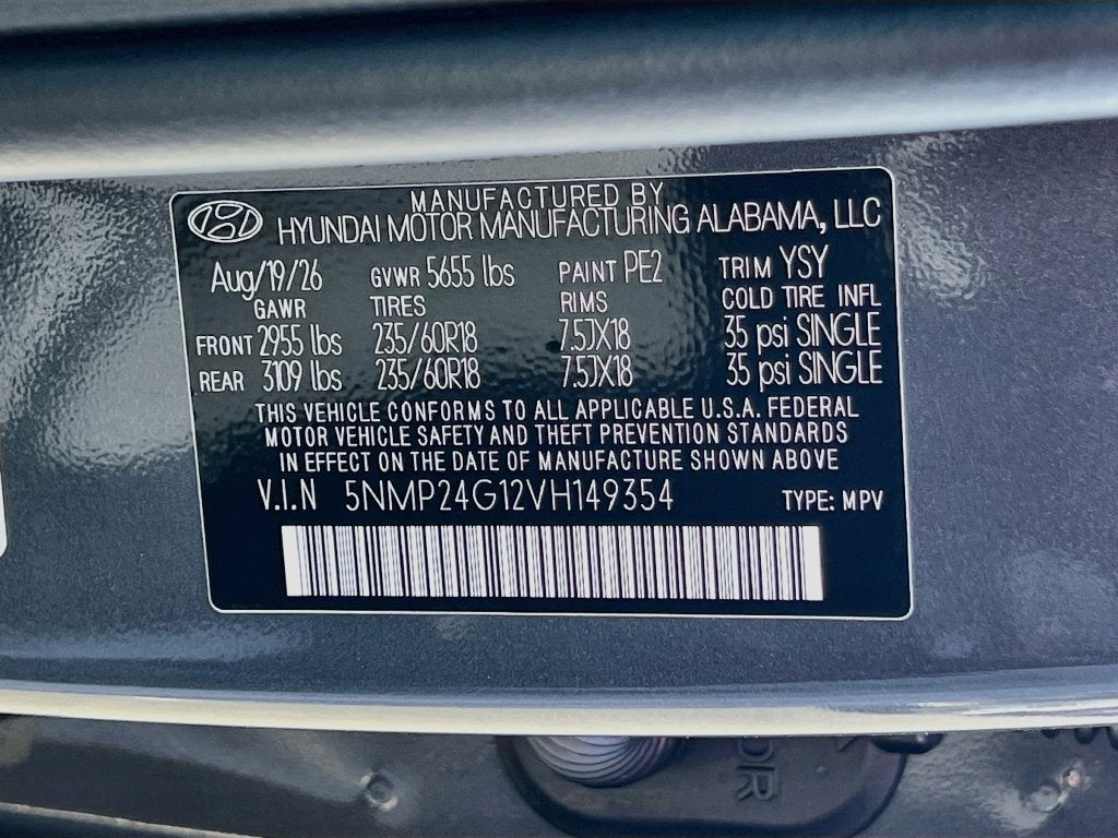 2027 Hyundai SANTA FE HYBRID SEL
