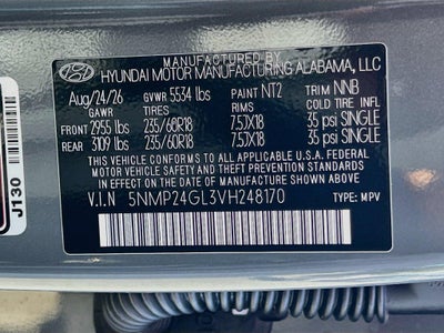 2027 Hyundai SANTA FE SEL FWD