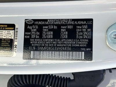 2027 Hyundai SANTA FE SEL FWD