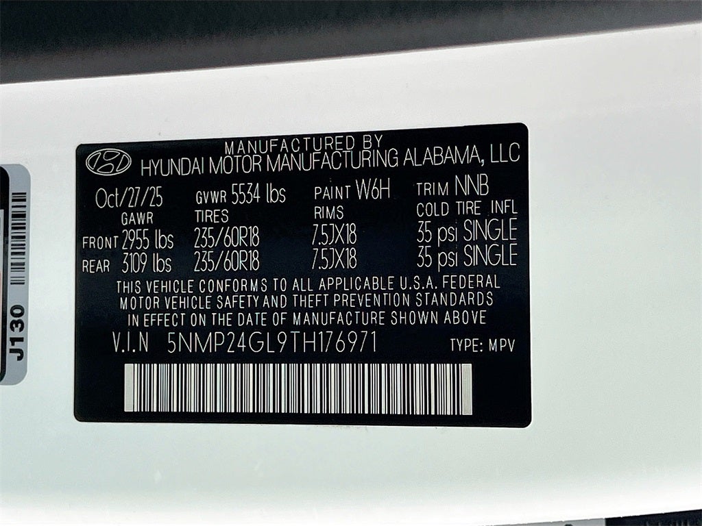 2026 Hyundai SANTA FE SEL FWD