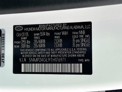 2026 Hyundai SANTA FE SEL FWD